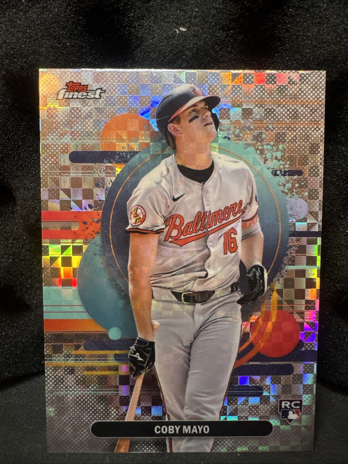 2025 Topps Finest - Uncommon Coby Mayo X-fractor #188 (RC)