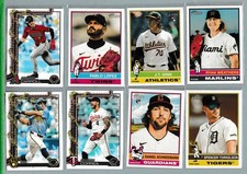 2025 Topps Heritage - JT Ginn #290 Dark Green Border (RC)