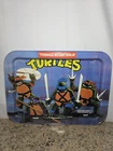 Vintage 1988 TMNT Metal TV Tray Mirage Studios Teenage Mutant Ninja Turtles...