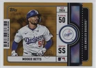 2026 Topps Series 1 Mookie Betts Gold Foil (RAW)
