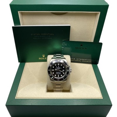 Rolex Sea-Dweller Deepsea 126660 Steel Ceramic Black Dial Automatic Watch