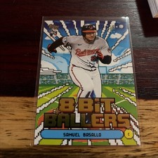 2026 Topps Series 1 Celebration 8 Bit Ballers Samuel Basallo #8B-20 Orioles RC
