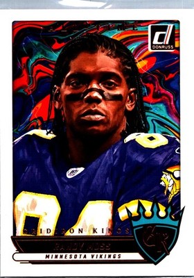 2025 Donruss #ATGK-RMS Randy Moss All-Time Gridiron Kings