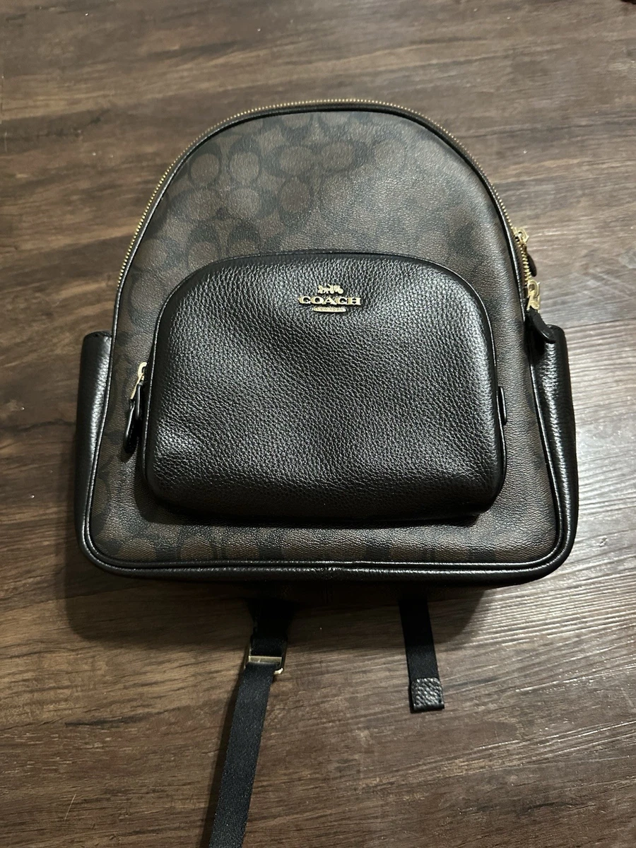Coach Black Leather Backpack Bags & Handbags for Women for sale | eBay