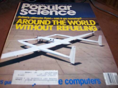 Popular Science Sept 1984 Rutan's Ultimate Flyer - Imagen 1 de 1