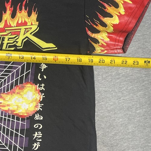 T-shirt uomo Street Fighter Dhalsim nera media - Foto 4 di 6