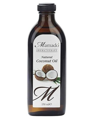 10 X REINES BIO KOKOSÖL FÜR HAUTFEUCHTIGKEITSCREME & HAARWACHSTUM 150ml