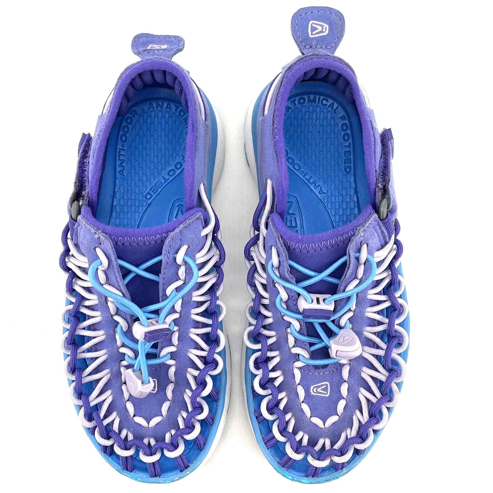Scarpe sandalo pescatore elastico KEEN Uneek 1015502 viola sport acquatici bambini 11