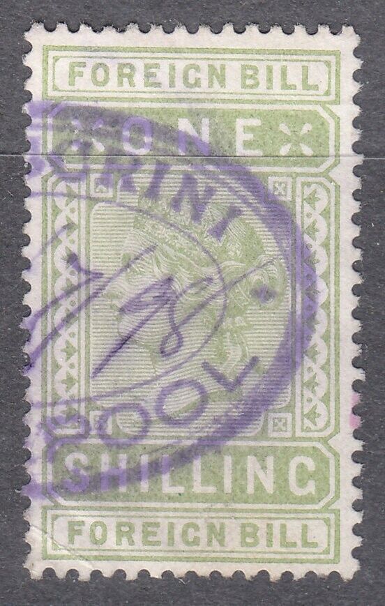 Great Britain Foreign Bill One peri Bargain used stamp Shilling New product! New type Victoria