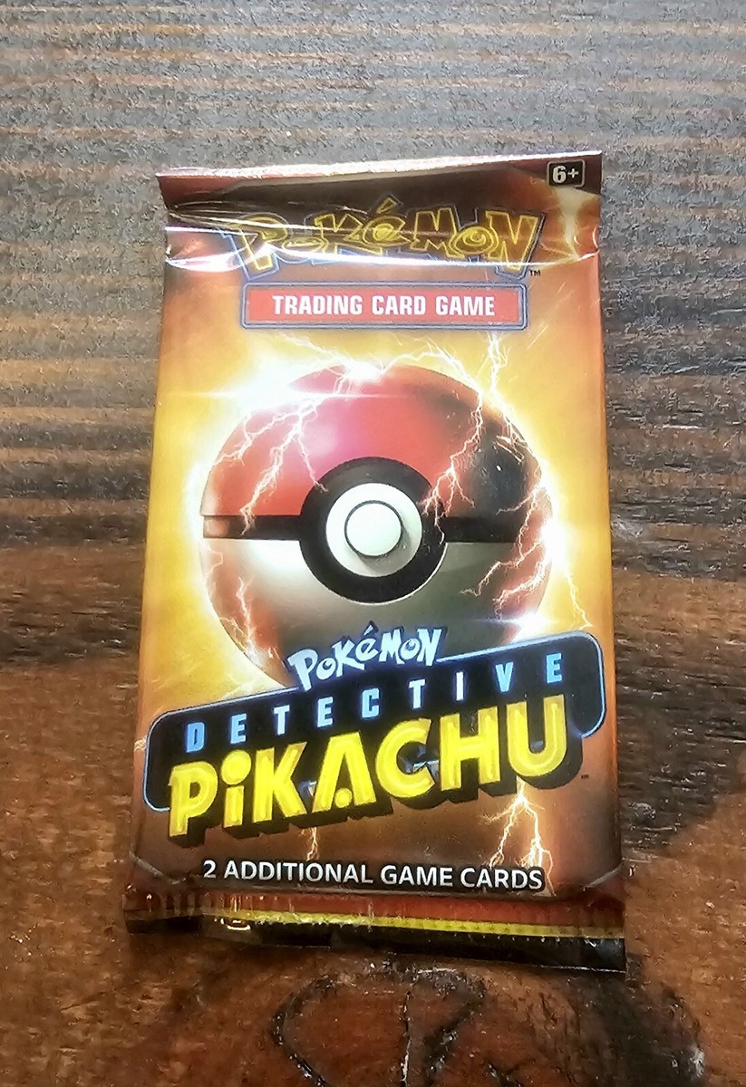 pokemon detective pikachu promo booster pack Pokemon Detective Pikachu Greninja-GX Case File 7 Booster Packs, Promo Card, Oversize Card Pin Pokemon USA