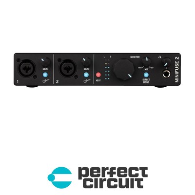Arturia MiniFuse 2 USB-C (Black) AUDIO INTERFACE - DEMO - PERFECT CIRCUIT