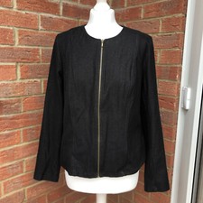 Kim & Co Denim Look Jacket L/g