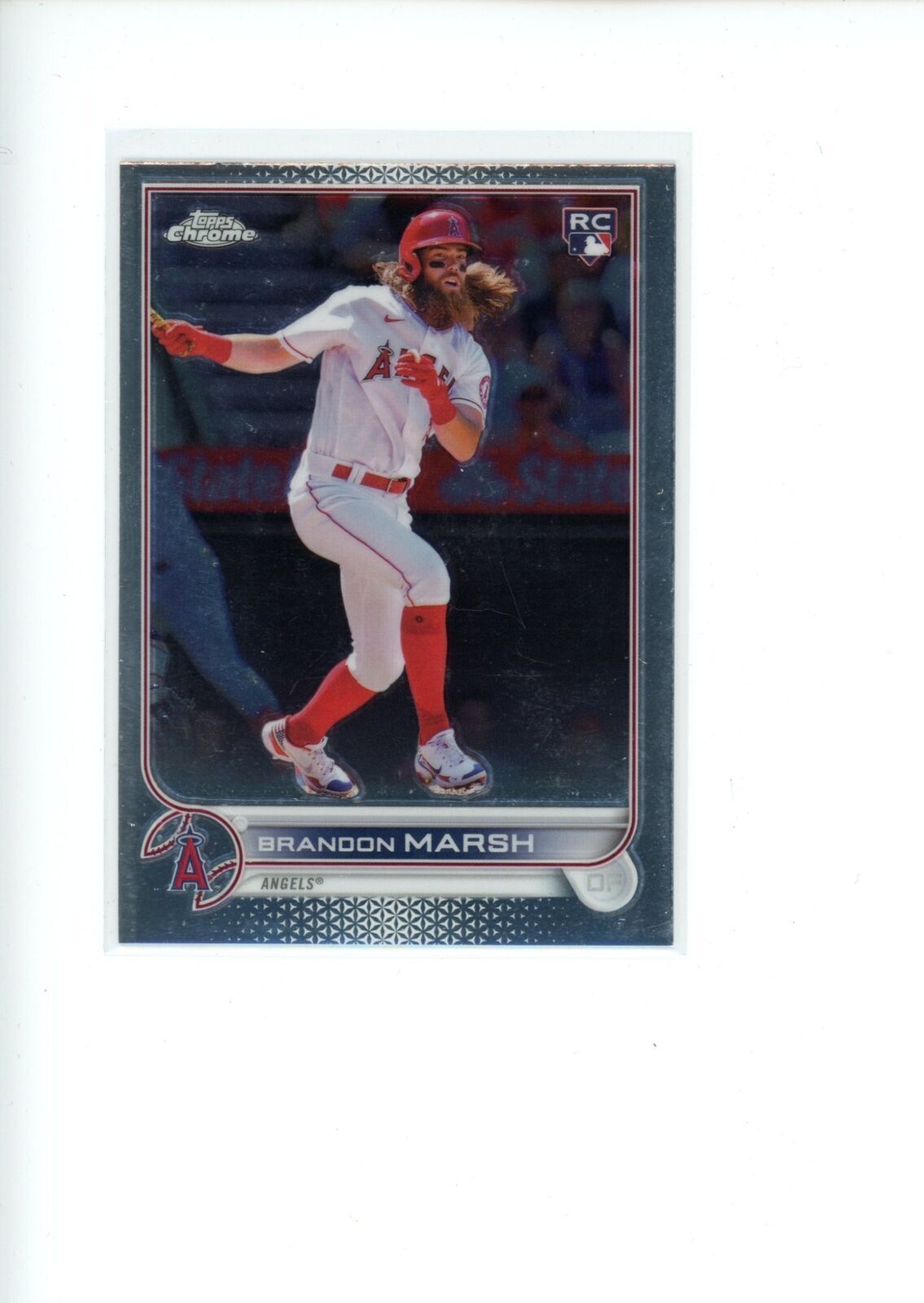2022 Topps Chrome Sonic Brandon Marsh #133 Rookie RC Base Card