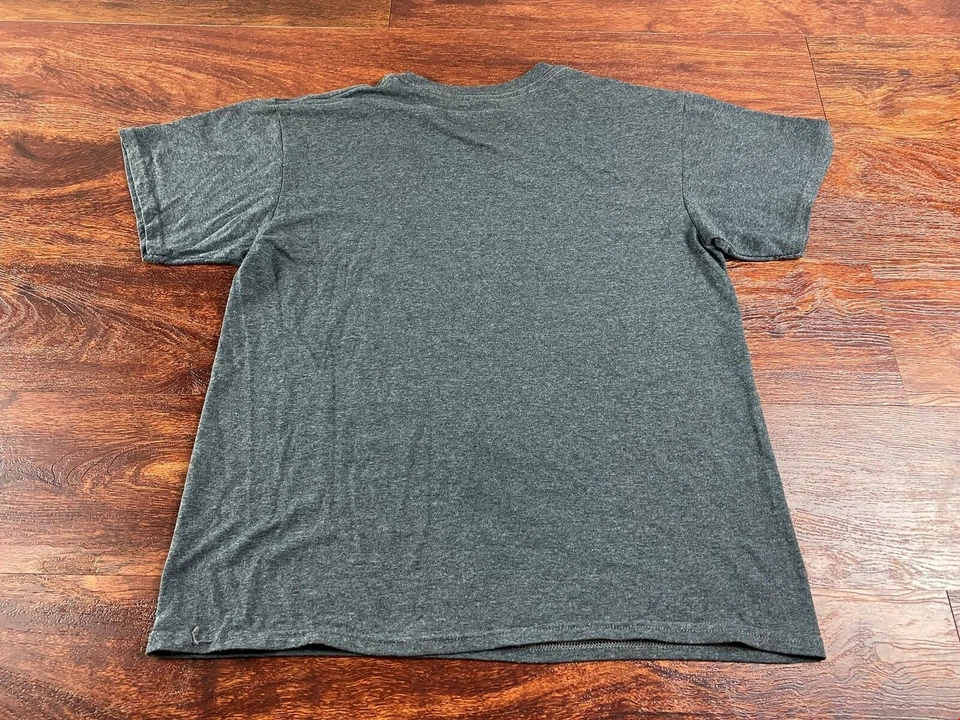 LEGO The Batman Movie Graphic Crew Neck Gray Casual Basic T-Shirt Boy's Size XL - Image 2 of 4