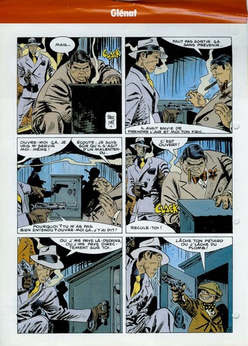 BERNET TORPEDO TOME 14 FICHE COMMERCIALISATION recto/verso GLENAT 1999 - Bild 2 von 2