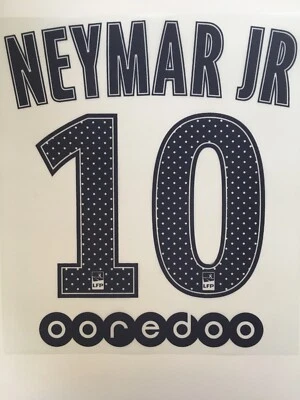 Flocage Officiel PSG Neymar Jr #10 Junior Enfant Away 2017/2018. - Photo 1/3