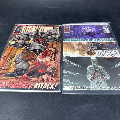 Elephantmen #5 When Animals Attack - #2 of 4 Unnatural Selection 2017 - Lot of 2