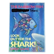 RARE The Rainbow Fish: Look Out for the Shark! Card Game 100% Complete