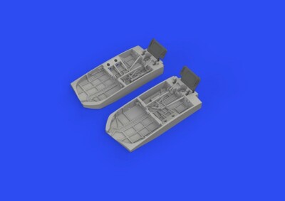 Eduard Accessories 648798 - 1:48 F6F wheel bays PRINT for EDUARD - Neu