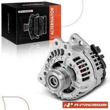 Alternator 90A/12V CW 5-Groove Clutch Pulley for Volkswagen Passat 2004-05 2.0L