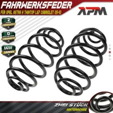 2x Feder Fahrwerksfeder Hinterachse für Opel Astra H Twintop L67 Cabriolet 05-10