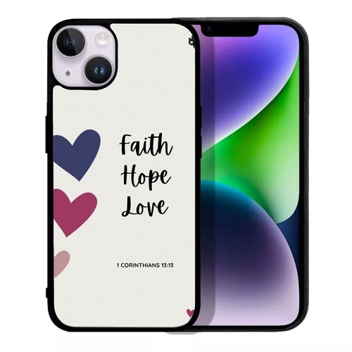 cute Love Faith Hope Anti scratch Cover For Samsung S7 S8 S9 S10 S20 Plus Lite - Picture 12 of 25