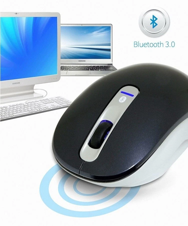Samsung SMB-1000BS Bluetooth Wireless Mouse Notebook Mini Optical Mouse - Image 4 of 4