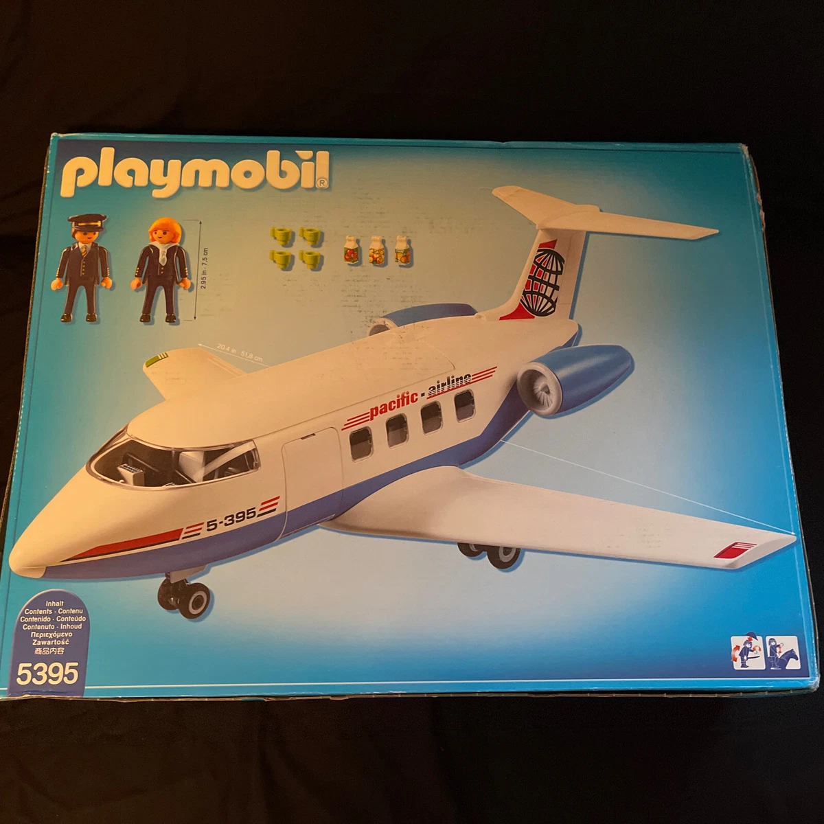 Playmobil avion pacific airlines