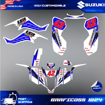 Kawasaki KFX 400 ATV Graphics Kit - Decal Wrap for All Years KFX400 Quads