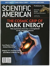 Scientific American February 2007. Cosmic Grip of Dark Energy. Very Good
