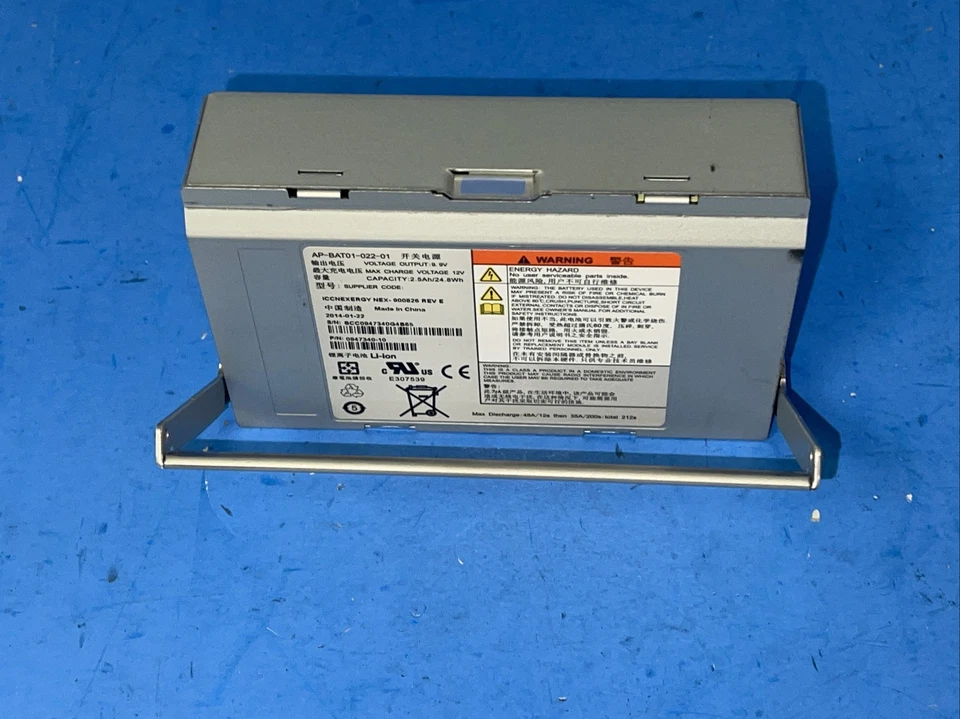 IBM AP-BAT01-022-01 Nexergy NEX-900826 Rev C Battery Module - Image 2 of 3