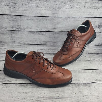 ECCO Mendez Leather Casual Shoe Brown (see measurement for size)