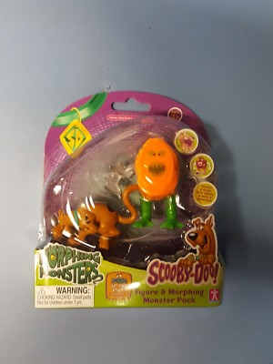 Scooby Doo  Figure & Morphing Monster Putty Pack Orange Monster USA SELLER