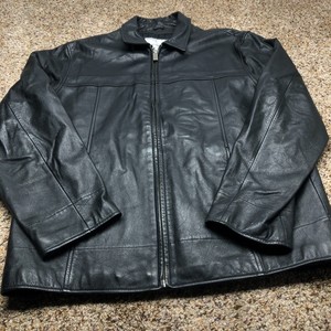 jaqueta de couro wilson leather