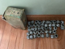 1/2” Connector For Armored Cable 45 Pc Flex Steel City Electric Galvanized #521