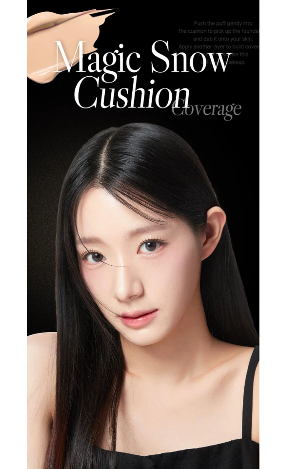 Cojín de nieve mágico APRILSKIN 3.0 actualización 4 colores SPF50+/PA+++ 15 g + recarga 15 g Foto 2 de 4