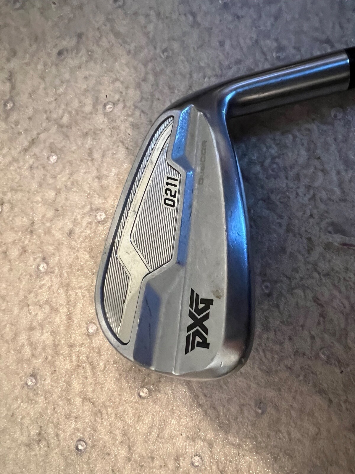 pxg 0211 regular graphite iron set 6w, gap, sand wedge, lob wedge; 8