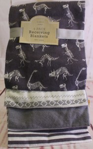 modern baby 4 pack receiving blankets