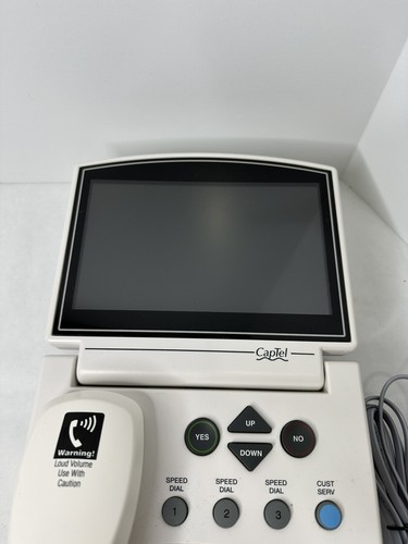 Ultratec CapTel 840 Closed Captioned Hearing Impaired Telephone Manual Box Works - Picture 6 of 19