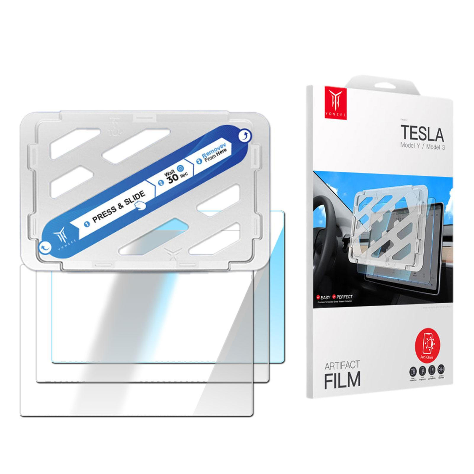 Protector Touchscreen Film Tempered Glass For Tesla Model 3 Y 2023 2022 2021