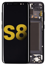 Original For Samsung Galaxy S8 OLED Display Touch Screen  Frame SM-G950 LCD