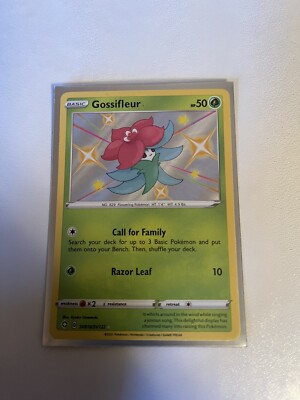 Gossifleur Shiny Holo Rare - SV010/SV122 Shining Fates Shiny Vault Pokemon M/NM | eBay Gossifleur Shiny Holo Rare - SV010/SV122 Shining Fates Shiny Vault Pokemon M/NM | eBay