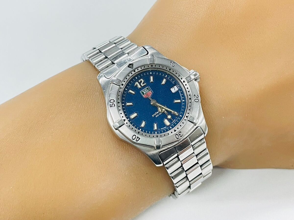 Tag Heuer 2000 WK1213 Professional 200M Quartz Blue Boys Tag Heuer 2000 WK1213 Professional 200M Quartz Blue Boys