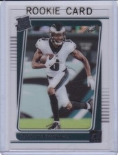 DeVONTA SMITH ROOKIE CARD 2021 Donruss Clearly RATED RC Philadelphia Eagles!
