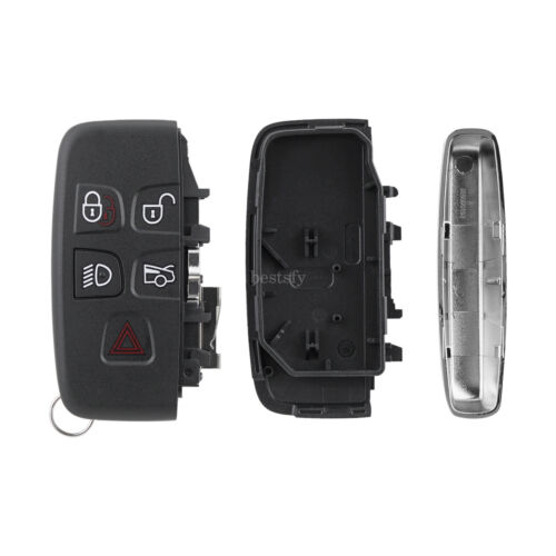 Smart Remote Key Case Shell Fob For 2013 2014 2015 216 2017 Jaguar XF XJ F TYPE - Picture 3 of 9