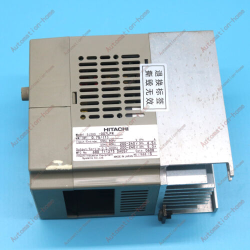 1PCS Used Hitachi Inverter 0.75KW 220V SJ200-007LFR#XR - Picture 1 of 6