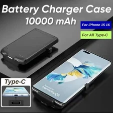 10000mAh Battery Charger Case Power Bank Backclip Charger Cover For Samsung LG
