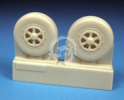 Grumman Guardian AF-2S/W Mainwheels BarracudaCast Kit BR48261 1/48 Scale