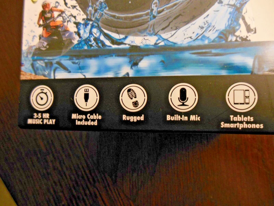 BYTECH Universal Wireless Speaker Water Resistant Rechargeable *** Free Shipping - Image 2 of 4