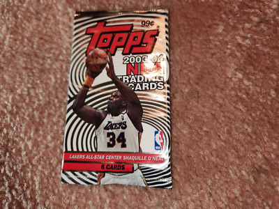 2003-04 TOPPS BASKETBAL CARD PACK POS LEBRON JAMES ROOKIE INSERTS+BONUS CARD